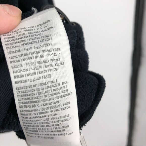 Abercrombie & Fitch Mens Fleece Half Zip‎ Pullover Black Size Large - Picture 7 of 10